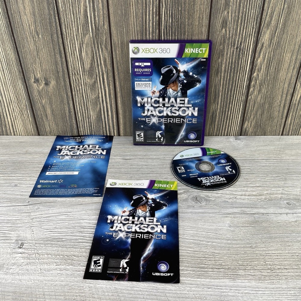 Michael Jackson: The Experience (Microsoft Xbox 360, Kinect) CIB, Complete